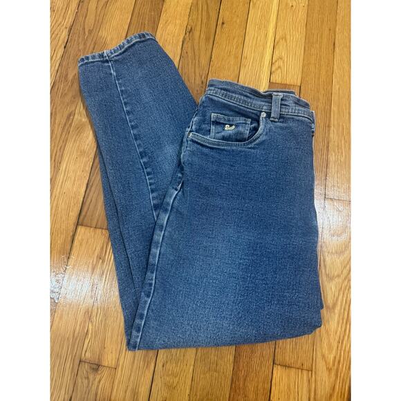 VTG Gloria Vanderbilt size 12 RUNS SMALL medium wash blue jeans mom jeans - Picture 4 of 12